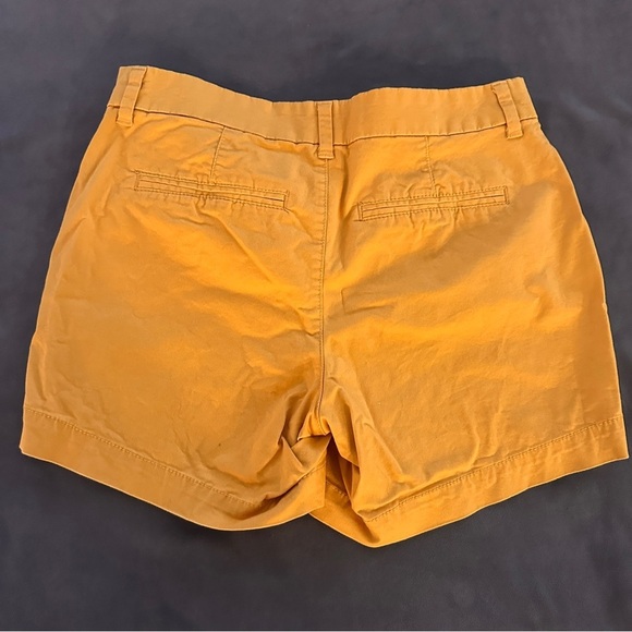 Old Navy Everyday Shorts Mustard Yellow Chino Cotton Casual Summer Size 2 Fun - Picture 2 of 8